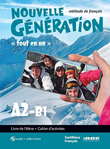NOUVELLE GENERATION A2/B1 LIVRE/EXERCICES+CD+DVD