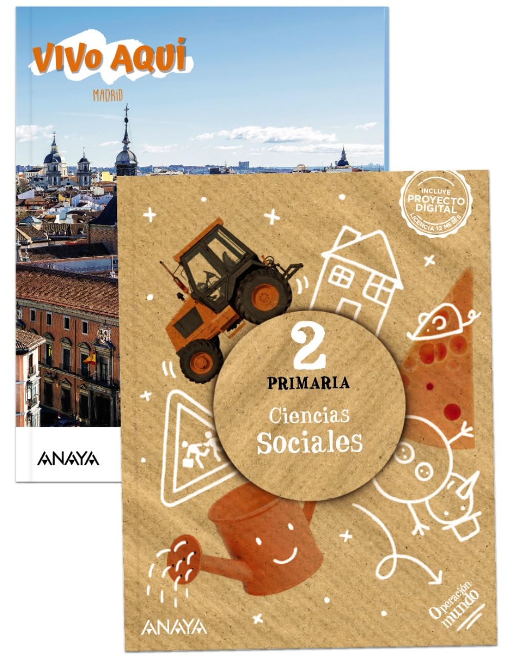 CIENCIAS SOCIALES 2º EDUCACION PRIMARIA OPERACIÓN MUNDO MADRID