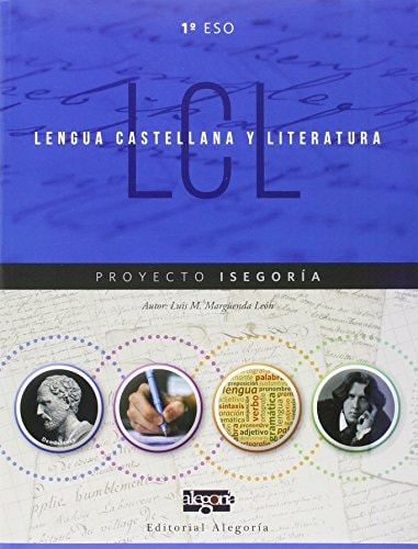 Lengua castellana y literatura, 1o ESO proyecto Isegoría