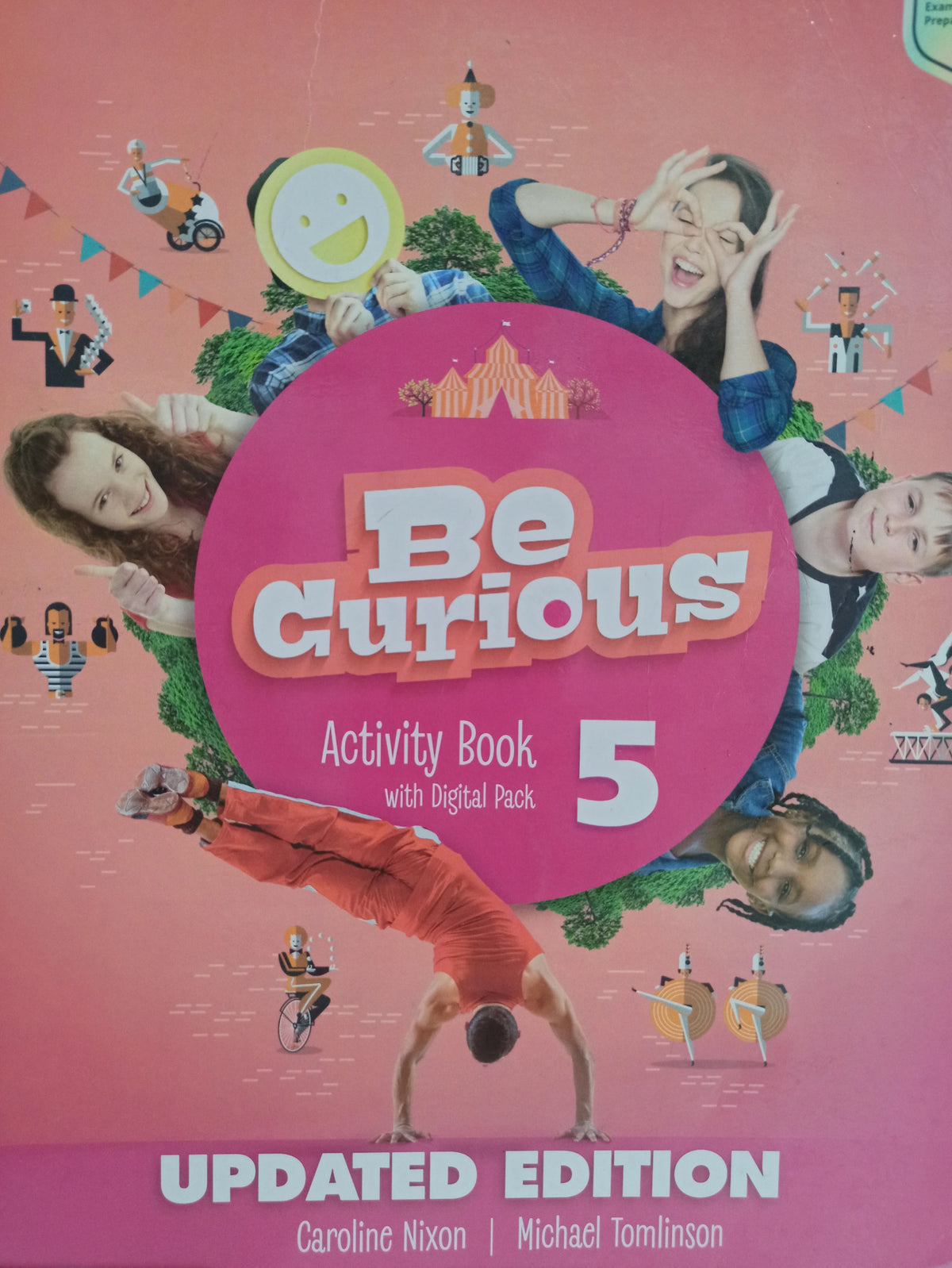 Be Courious 5 updated edition actibity book with ebook