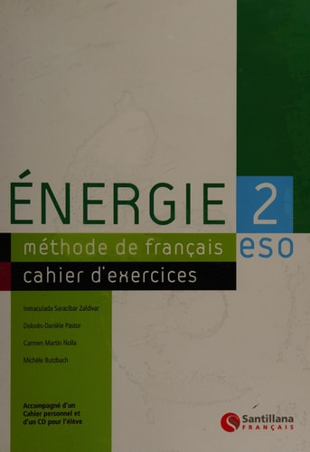 ENERGIE 2 (EXERCICES+CUADERNO+EXERCICES CD)