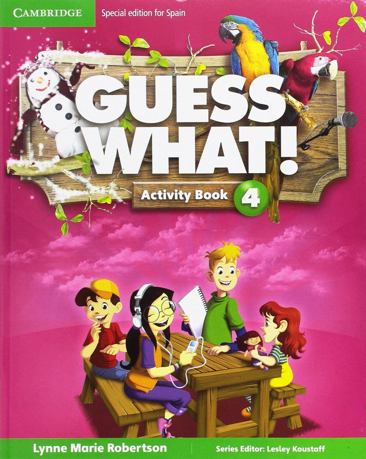 Guess What! 4 Activity book with online resources