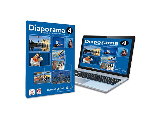 Diaporama 4, méthode de français pour adolescents, B1 Livre de l'élève + MP3