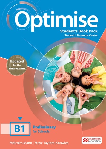 Optimise B1 Student's Book Pack