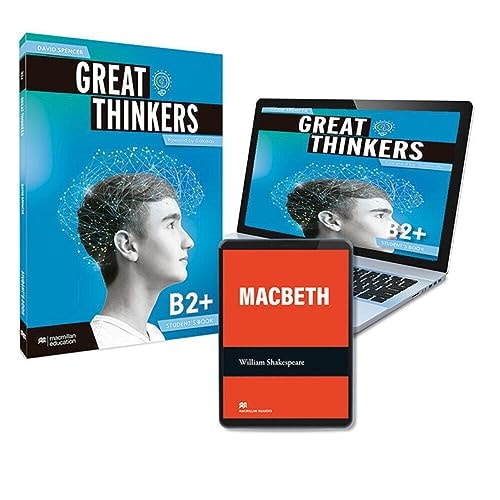 GREAT THINKERS B2+ Student's book & eReader: libro de texto y versión digital (licencia 15 meses)