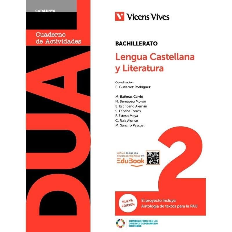 Dual 2. Lengua Castellana y Literatura. Catalunya. Libro consulta y cuaderno Nueva edición