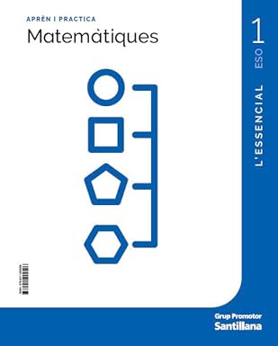 Quaderno Matemàtiques 1 ESO Construint mons Grup Promotor (CONSTRUYENDO MUNDOS)