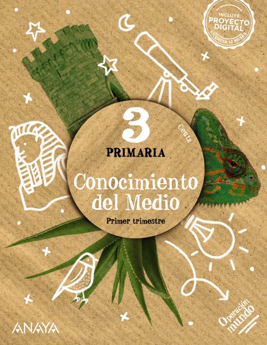 CONOCIMIENTO DEL MEDIO 3º EDUCACION PRIMARIA OPERACIÓN MUNDO CEUTA