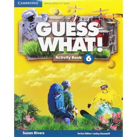 Guess What! 6 Activity book with online resources