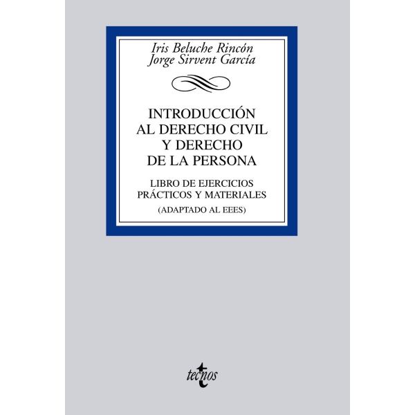 INTRODUCCION AL DERECHO CIVIL Y AL DERECHO DE LA PERSONA9788430950072 ...