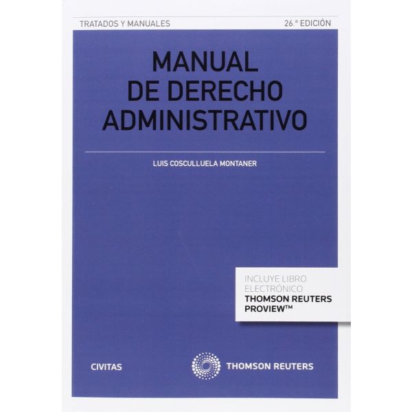 Manual De Derecho Administrativo. Parte General-9788447052226 ...