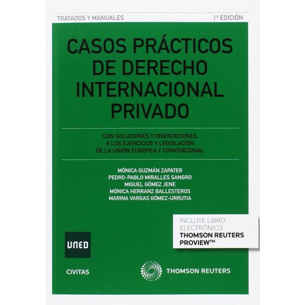 Casos prácticos de derecho internacional privado9788491355960