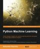 Python Machine Learning, 1st Edition