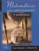 MATEMATICAS ADMINISTRACION ECONOMIA